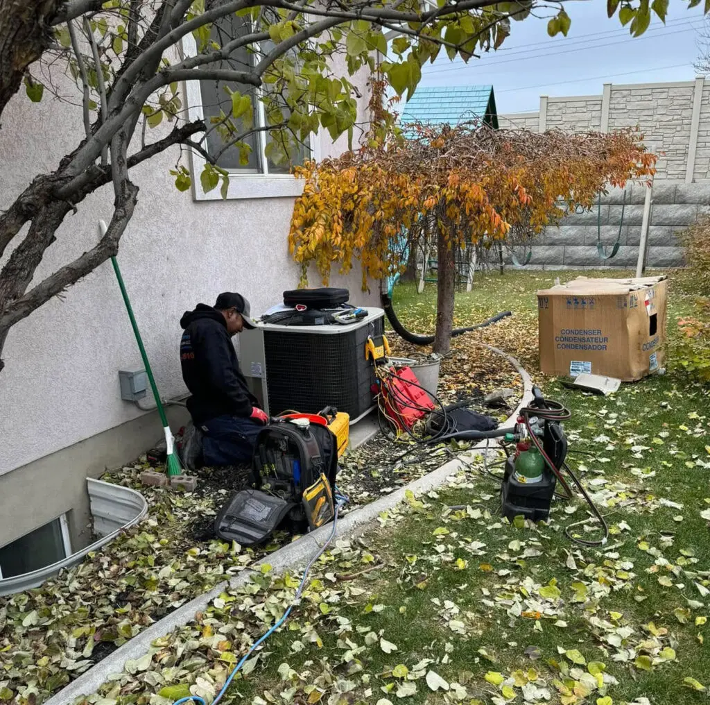 Tech-Installing-a-new-AC-unit